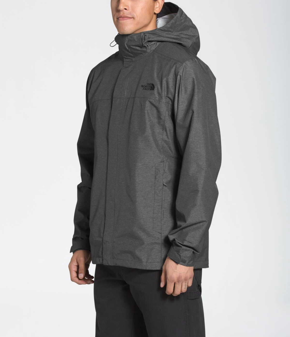 'The North Face' Men's Venture 2 WP Jacket - Dark Heather Grey (Tall) 4 'The North Face' Men's Venture 2 WP Jacket - Dark Heather Grey (Tall) - Image 2