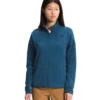 'The North Face' Women's TKA Glacier Full Zip - Monterey Blue