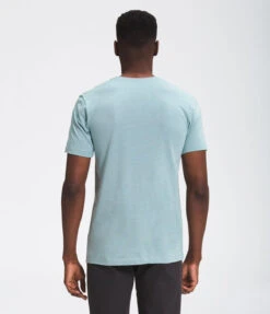 'The North Face' Men's Half Dome Triblend T-Shirt - Tourmaline Blue Heather -Carhartt || Under Armour || The North Face Shop NF0A4M4E BLM back 1024x1024@2x