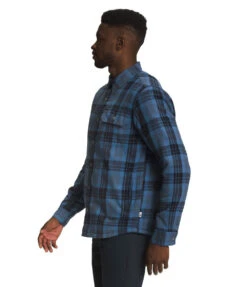 'The North Face' Men's Campshire Flannel - Shady Blue -Carhartt || Under Armour || The North Face Shop NF0A4QPM 9F0 model34 1024x1024@2x