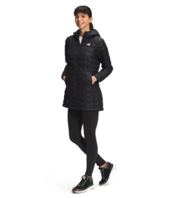 'The North Face' Women's Thermoball Stowable ECO Jacket - TNF Black -Carhartt || Under Armour || The North Face Shop NF0A5GLB JK3 model34 1024x1024@2x