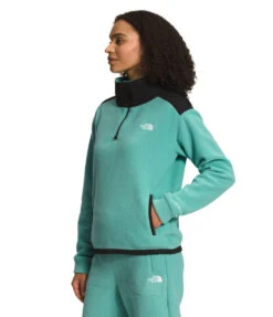 'The North Face' Women's Alpine Polartec® 200 1/4 Zip - Wasabi -Carhartt || Under Armour || The North Face Shop NF0A7UJT 864 model34 1024x1024@2x