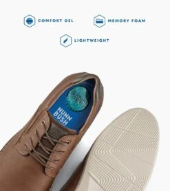 'Nunn Bush' Men's Baybridge Plain Toe Oxford - Brown -Carhartt || Under Armour || The North Face Shop NunnBush Spring 2021 84903 200 ALT T 1024x1024@2x