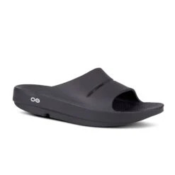 'OOFOS' Unisex OOahh Slide Sandal - Black -Carhartt || Under Armour || The North Face Shop Product Images1100BLK 1 1024x1024@2x