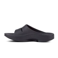 'OOFOS' Unisex OOahh Slide Sandal - Black -Carhartt || Under Armour || The North Face Shop Product Images1100BLK 4 1024x1024@2x