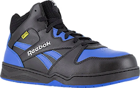 'Reebok' Men's High Top MetGuard EH Comp Toe - Black / Blue 3 'Reebok' Men's High Top MetGuard EH Comp Toe - Black / Blue