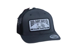 'Red Dirt Hat Company' Men's Dillo Cap - Grey / Black