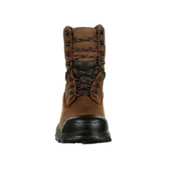'Rocky' Men's 8" XO TOE EH WP Comp Toe - Brown -Carhartt || Under Armour || The North Face Shop RKK0252 front 1024x1024@2x