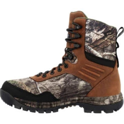 'Rocky' Men's 8" Lynx 800G WP Hunting - Brown / Camo -Carhartt || Under Armour || The North Face Shop RKS0594 instep profile 1024x1024@2x