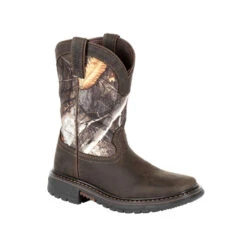 'Rocky' Youth Ride FLX WP Boot - Brown / Realtree Camo -Carhartt || Under Armour || The North Face Shop RKW0258C 1024x1024@2x