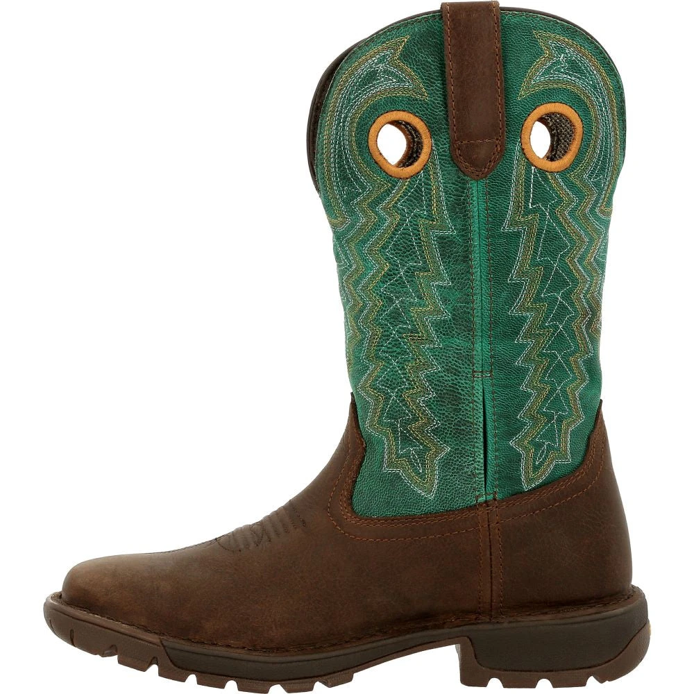 'Rocky' Women's 11" Legacy 32 Western - Brown / Teal 9 'Rocky' Women's 11" Legacy 32 Western - Brown / Teal - Image 7