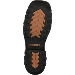 'Rocky' Men's 11" Ram's Horn EH Western Square Toe - Western Dark Brown 11 'Rocky' Men's 11" Ram's Horn EH Western Square Toe - Western Dark Brown -Carhartt || Under Armour || The North Face Shop RKW0393 outsole 1024x1024@2x