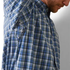 'Ariat' Men's Pro Series Team Samson Classic Fit Button Down - Blue -Carhartt || Under Armour || The North Face Shop S23 MNS WEST 10043794 detail02 1024x1024@2x