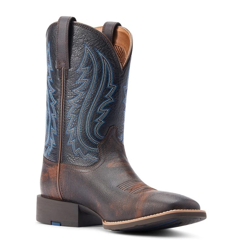 'Ariat' Men's 11" Big Sport Country Western Square Toe - Tortuga / Black 7 'Ariat' Men's 11" Big Sport Country Western Square Toe - Tortuga / Black - Image 5
