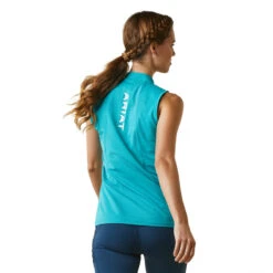 'Ariat' Women's Hailey 1/4 Zip Baselayer - Viridian Green -Carhartt || Under Armour || The North Face Shop S23 WMS ENGL 10043375 back 1024x1024@2x