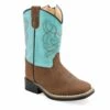 'Old West' Toddler Broad Square Toe - Brown / Turquoise -Carhartt || Under Armour || The North Face Shop VB1067 1024x1024@2x