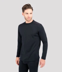 'Terramar' Men's 3.0 Ecolator® Performance Crew - Black