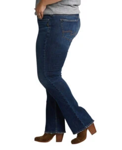 'Silver Jeans' Women's Suki Mid Rise Slim Boot - Dark Indigo (Ext. Sizes) -Carhartt || Under Armour || The North Face Shop W93616SDK424 IND 03 1024x1024@2x