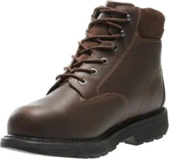 'Wolverine' Men's 6" Cannonsburg Steel Toe - Brown -Carhartt || Under Armour || The North Face Shop WBSM W04451 032315 S16 135 1024x1024@2x
