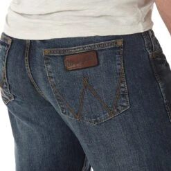 'Wrangler' Men's Retro Slim Fit Straight Leg Jean - Bozeman -Carhartt || Under Armour || The North Face Shop WLT88BZ BD01 SWBD PRD 1024x1024@2x