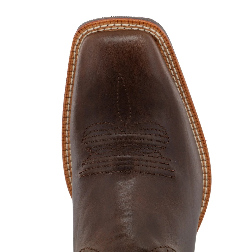 'Twisted X' Women's 13" Ruff Stock Western Square Toe - Brown / Orange 4 'Twisted X' Women's 13" Ruff Stock Western Square Toe - Brown / Orange - Image 2