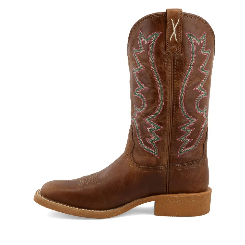 'Twisted X' Women's 11" Tech X Western Square Toe - Roasted Pecan 8 'Twisted X' Women's 11" Tech X Western Square Toe - Roasted Pecan - Image 6