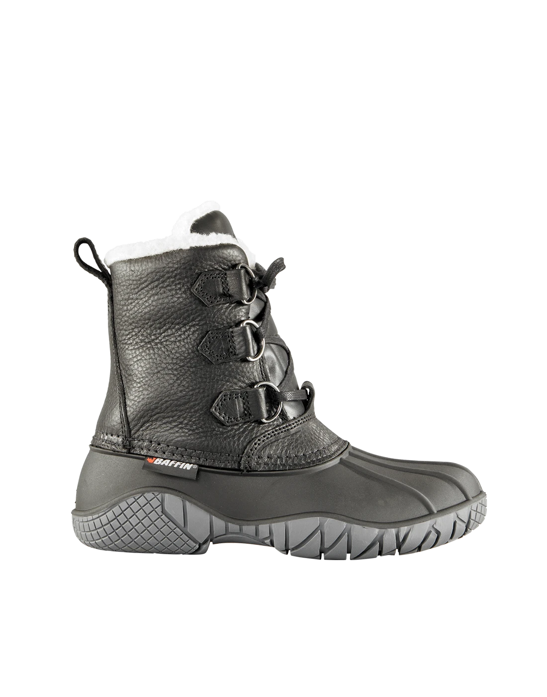 'Baffin' Women's 8" Yellowknife Insulated WP Boot - Black 3 'Baffin' Women's 8" Yellowknife Insulated WP Boot - Black