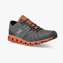 'On Running' Men's Cloud X - Rust / Rock -Carhartt || Under Armour || The North Face Shop cloud x 2 fw21 rust rock m g6 1024x1024@2x