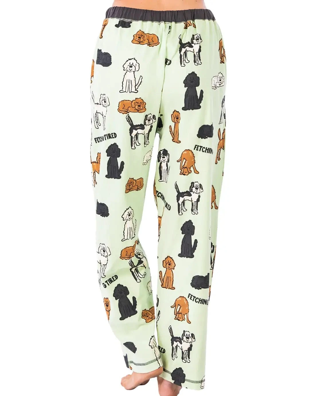 'Lazy One' Women's Fetching Tired PJ Pant - Green 4 'Lazy One' Women's Fetching Tired PJ Pant - Green - Image 2