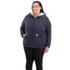 'Carhartt' Women's Clarksburg Sherpa-lined Full Zip Hoodie - Graystone Heather -Carhartt || Under Armour || The North Face Shop full 102787v11 wf20p cm 1024x1024@2x