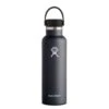 'Hydro Flask' 21 Oz. Standard Mouth - Black -Carhartt || Under Armour || The North Face Shop hydro flask stainless steel vacuum insulated water bottle 21 oz standard mouth flex cap black 1024x1024@2x