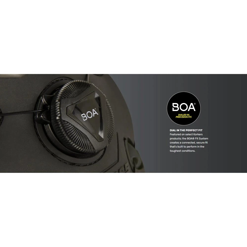 'Korkers' Men's Polar Vortex WP 600GR Winter - Black 9 'Korkers' Men's Polar Vortex WP 600GR Winter - Black - Image 7