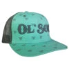 'Dale Brisby' Men's Ol' Son Skull Pro Rodeo Cap - Teal -Carhartt || Under Armour || The North Face Shop olsonlightgreen 590x 59da7daf 6a40 4454 945e 79f49a8e9ad1 1024x1024@2x