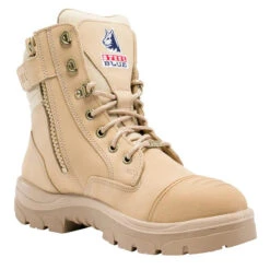 'Steel Blue' Men's 6" Southern Cross Zip Scuff EH Steel Toe - Sand (Wide) -Carhartt || Under Armour || The North Face Shop raiaq0vot2sp1syapvrt 74515 1024x1024@2x