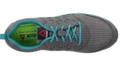 'Reebok' Women's Sublite Cushion ESD SR Alloy Toe - Grey / Turquoise -Carhartt || Under Armour || The North Face Shop rb8 1024x1024@2x