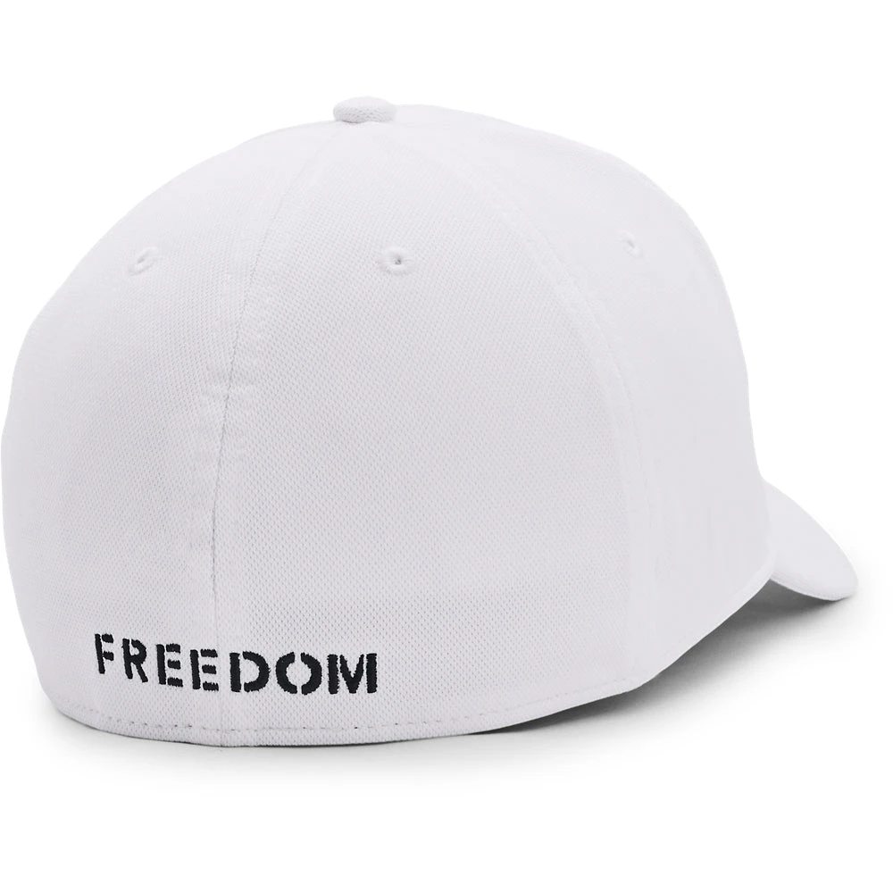 'Under Armour' Men's Freedom Blitzing Hat - White 4 'Under Armour' Men's Freedom Blitzing Hat - White - Image 2