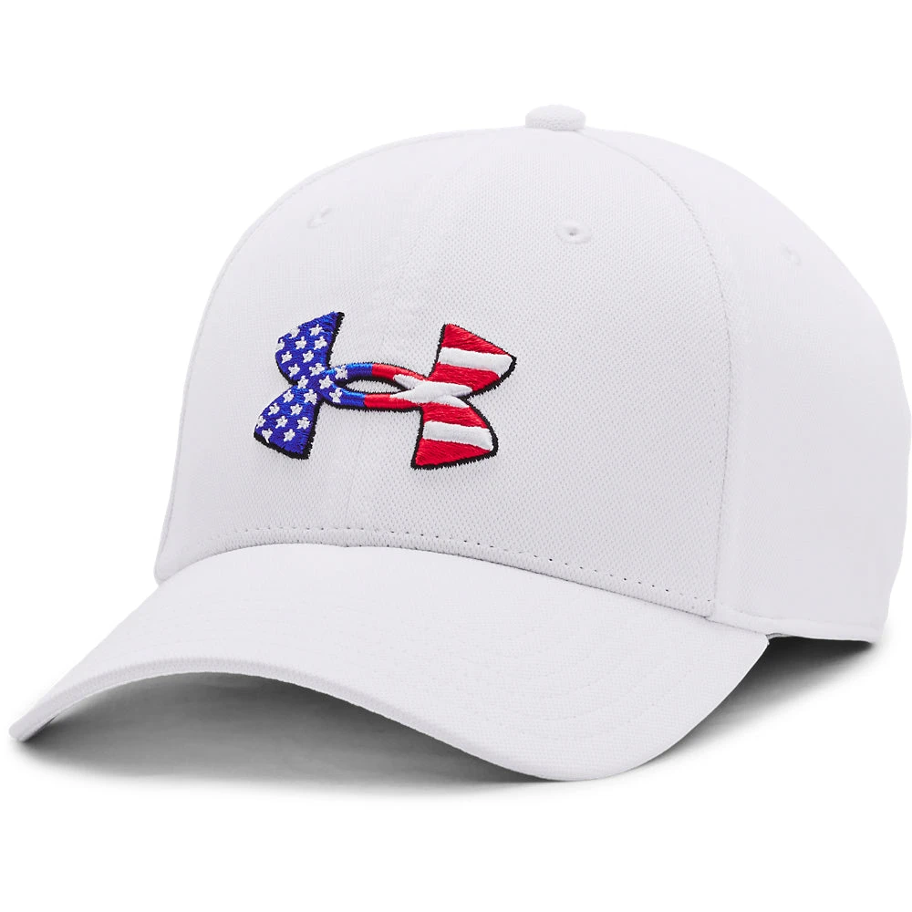 'Under Armour' Men's Freedom Blitzing Hat - White 3 'Under Armour' Men's Freedom Blitzing Hat - White