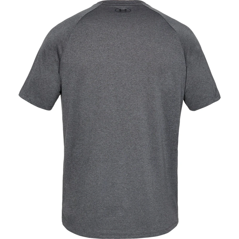 'Under Armour' Men's Tech 2.0 Tee - Carbon Heather 7 'Under Armour' Men's Tech 2.0 Tee - Carbon Heather - Image 5