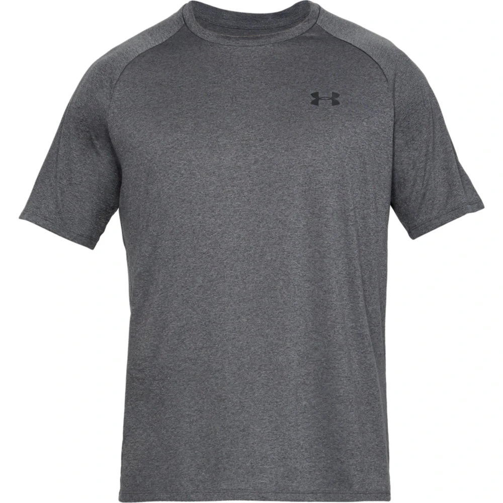'Under Armour' Men's Tech 2.0 Tee - Carbon Heather 6 'Under Armour' Men's Tech 2.0 Tee - Carbon Heather - Image 4