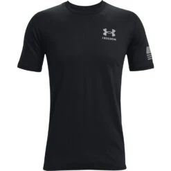 'Under Armour' Men's Freedom Flag T-Shirt - Black / Steel -Carhartt || Under Armour || The North Face Shop s7.PS1370810 002 HF 1024x1024@2x