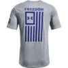 'Under Armour' Men's Freedom Flag T-Shirt - Steel Medium Heather / Royal -Carhartt || Under Armour || The North Face Shop s7.PS1370810 036 HB 1024x1024@2x