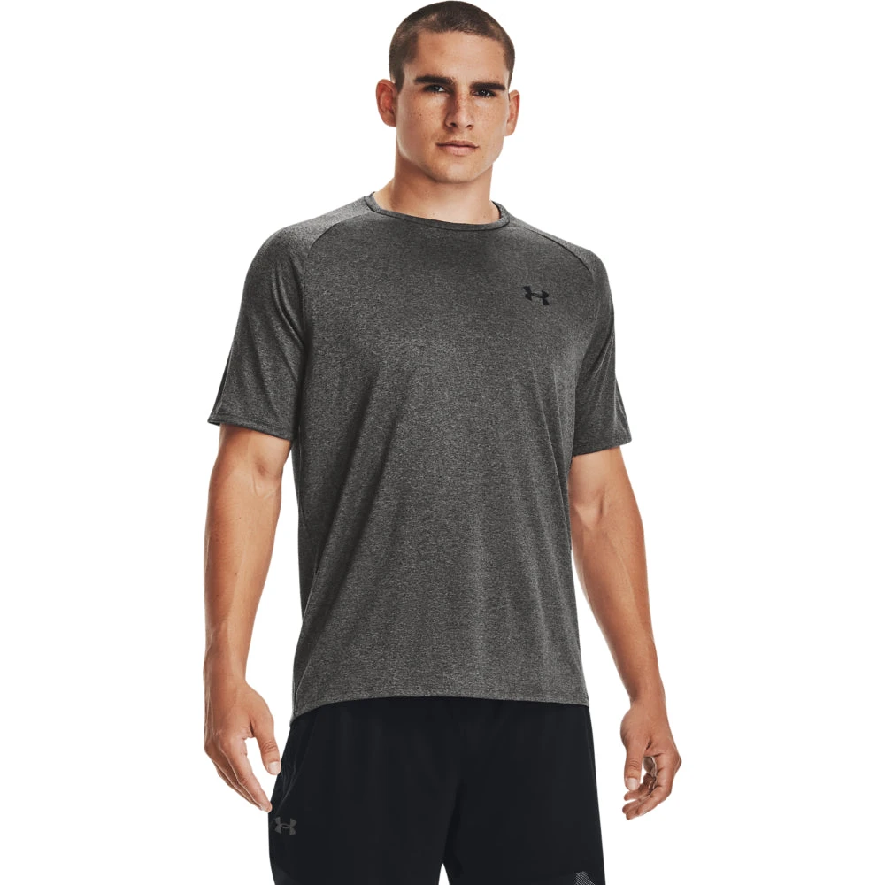 'Under Armour' Men's Tech 2.0 Tee - Carbon Heather 3 'Under Armour' Men's Tech 2.0 Tee - Carbon Heather