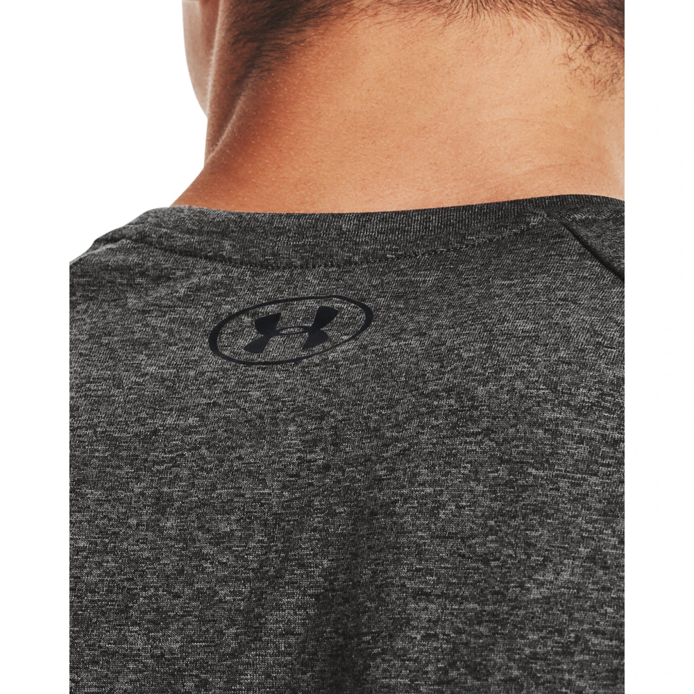 'Under Armour' Men's Tech 2.0 Tee - Carbon Heather 5 'Under Armour' Men's Tech 2.0 Tee - Carbon Heather - Image 3
