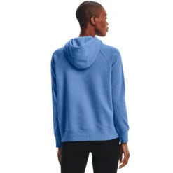 'Under Armour' Women's Rival Fleece Logo Hoodie - River / White -Carhartt || Under Armour || The North Face Shop s7.V5 1356318 488 BC 1024x1024@2x