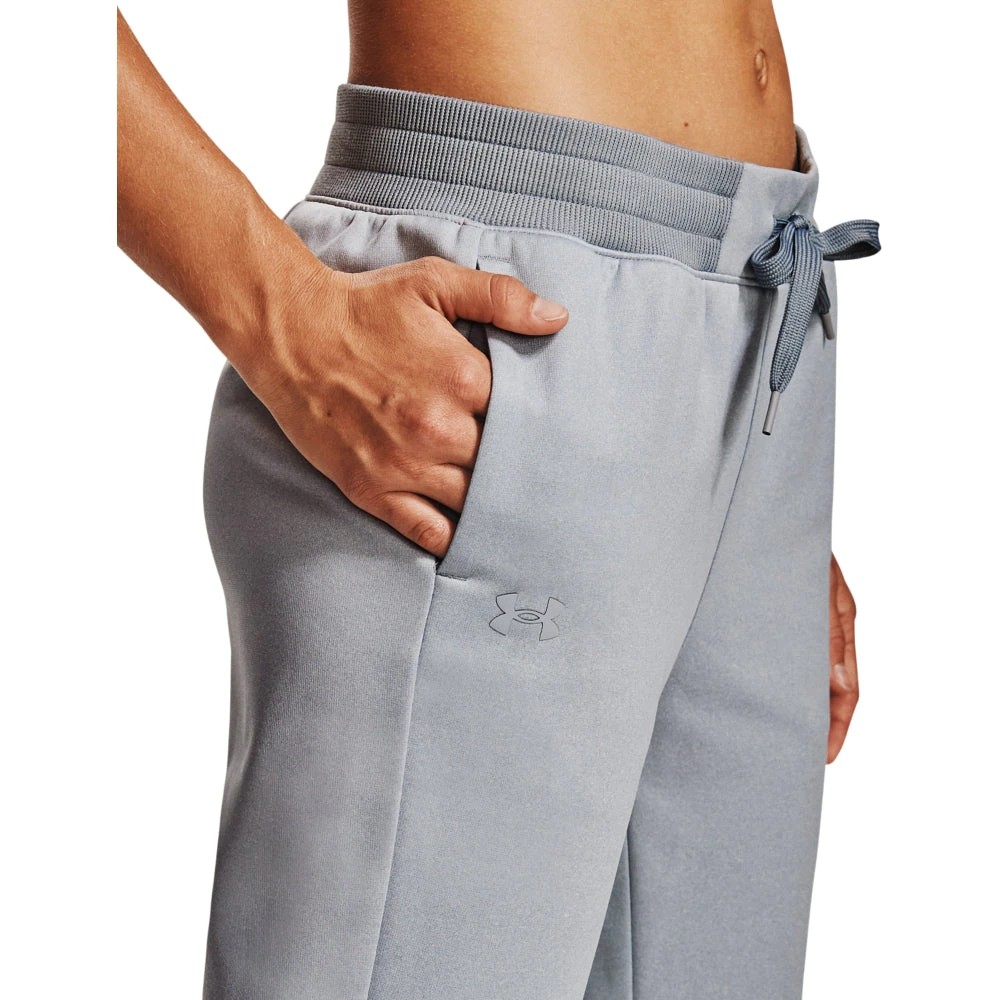 'Under Armour' Women's Armour Fleece Joggers - Steel Medium Heather 6 'Under Armour' Women's Armour Fleece Joggers - Steel Medium Heather - Image 4