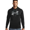 'Under Armour' Men's Armour Fleece® Big Logo Hoodie - Black / Pitch Gray -Carhartt || Under Armour || The North Face Shop s7.V5 1357085 001 FC 1024x1024@2x