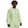 'Under Armour' Men's Rival Fleece Big Logo Hoodie - Phosphor Green / Onyx White -Carhartt || Under Armour || The North Face Shop s7.V5 1357093 369 FC 1024x1024@2x