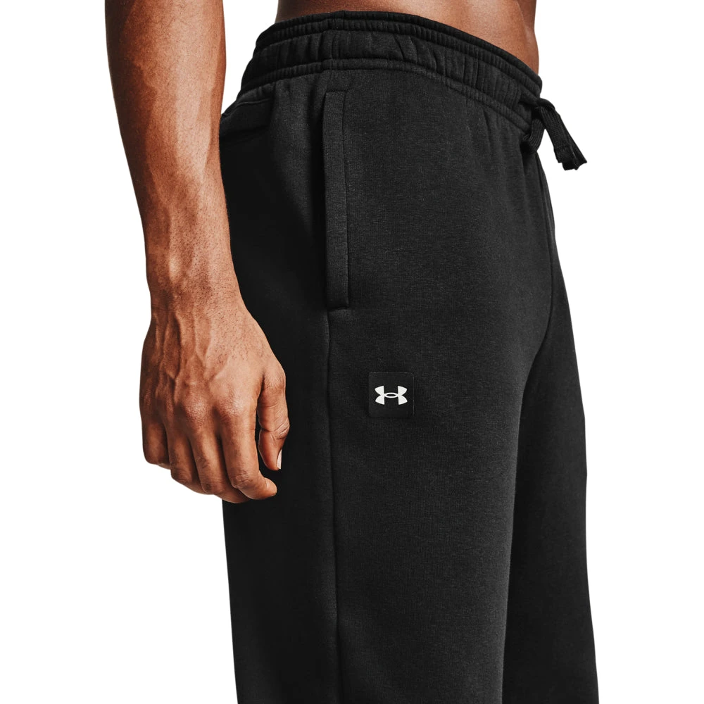 'Under Armour' Men's Rival Fleece Pants - Black 5 'Under Armour' Men's Rival Fleece Pants - Black - Image 3