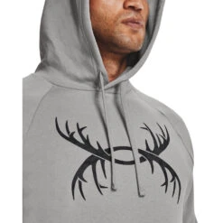 'Under Armour' Men's Rival Fleece Antler Hoodie - Tin -Carhartt || Under Armour || The North Face Shop s7.V5 1365679 558 HOOD 1024x1024@2x