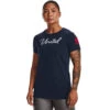 'Under Armour' Women's Freedom United T-Shirt - Academy / Red -Carhartt || Under Armour || The North Face Shop s7.V5 1370120 408 FC 1024x1024@2x